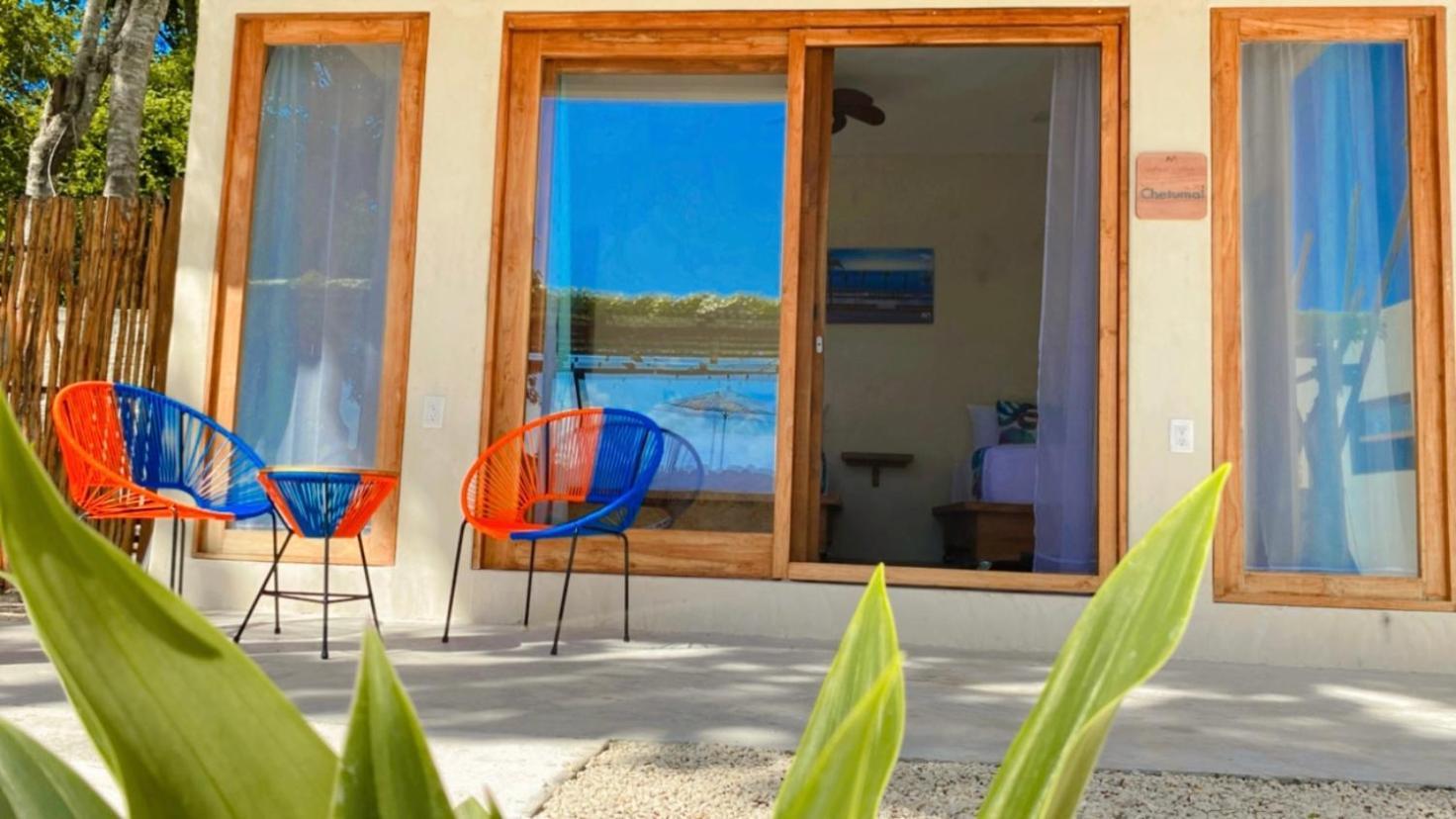 Hotel & Eco Cabanas Azul Maria Bacalar Esterno foto