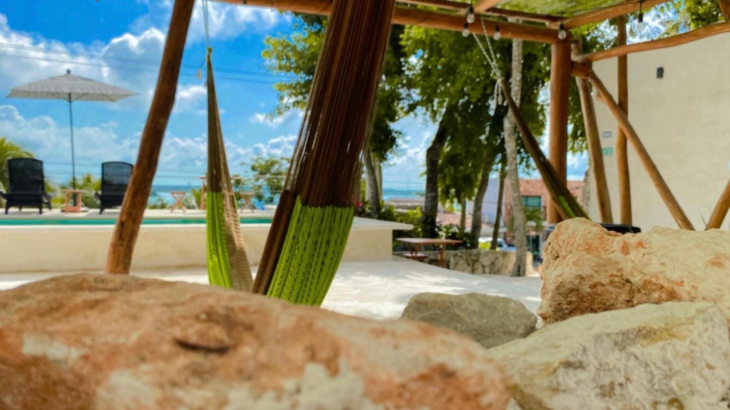 Hotel & Eco Cabanas Azul Maria Bacalar Esterno foto