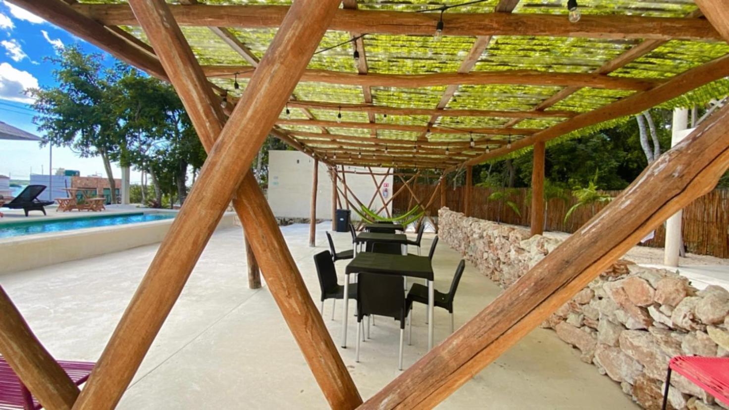 Hotel & Eco Cabanas Azul Maria Bacalar Esterno foto